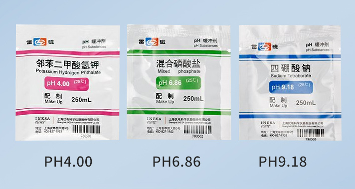 Bagged pH standard buffer solution (powder)